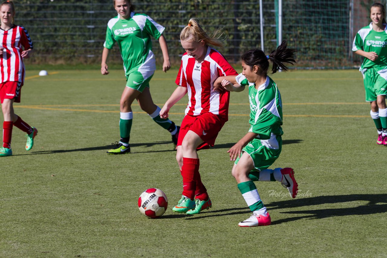 Bild 184 - C-Juniorinnen Kaltenkirchener TS - TuS Tensfeld : Ergebnis: 7:0